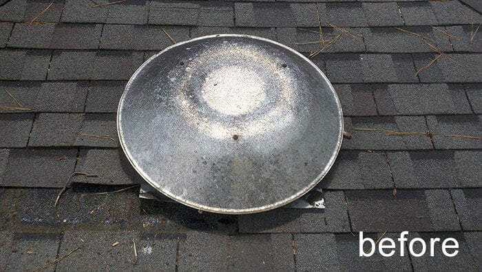 Before Roof Repair - 1