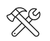 Hammer And Wrench Icon