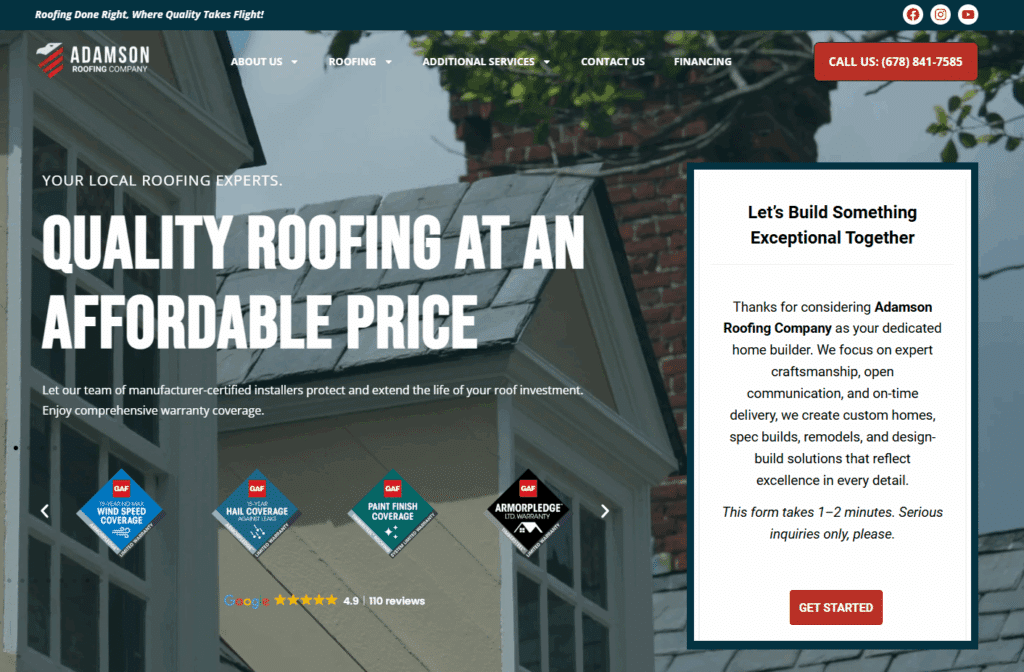 Adamson Roofing Company