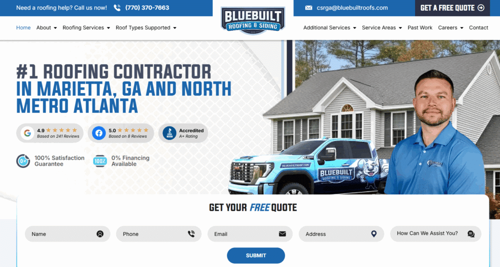 BlueBuilt Roofing & Siding