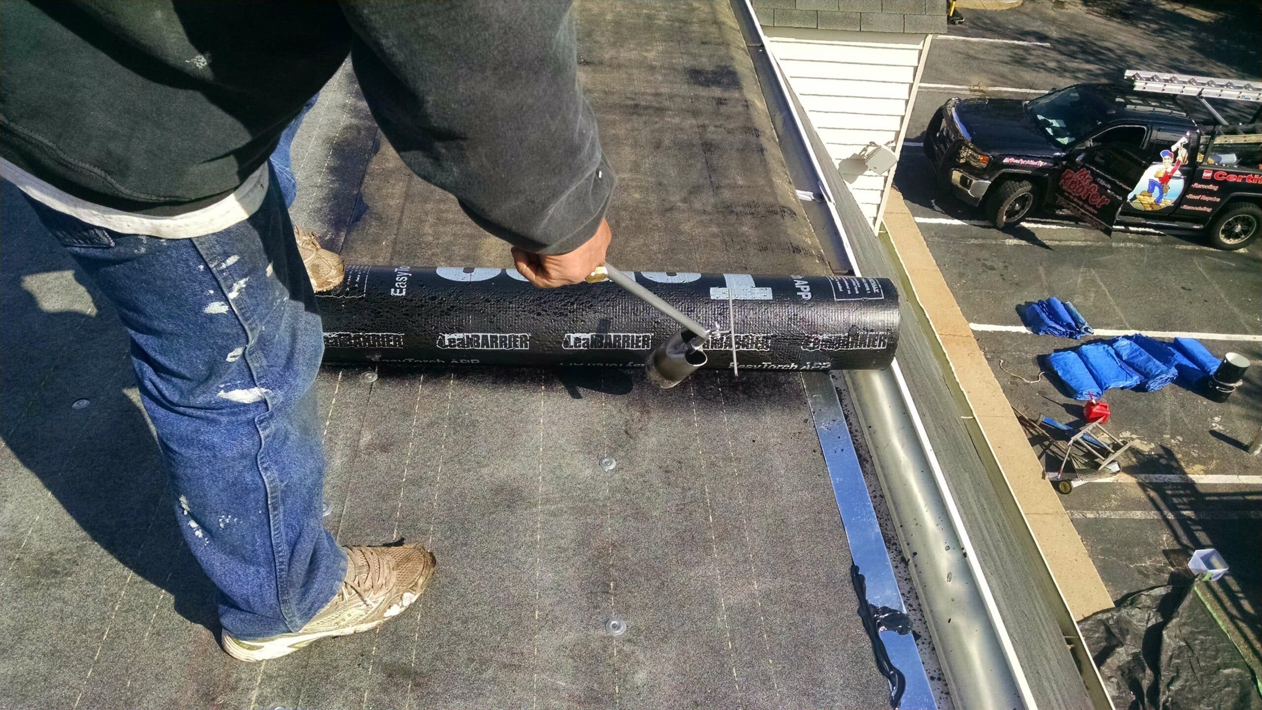 flat roof replacement