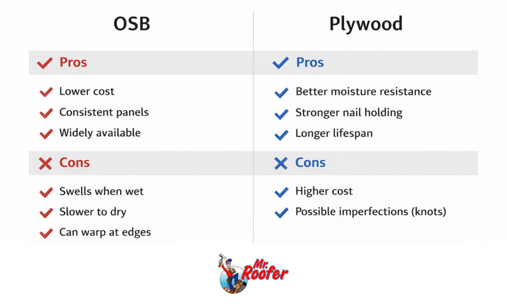 OSB vs Plywood Pros and Cons