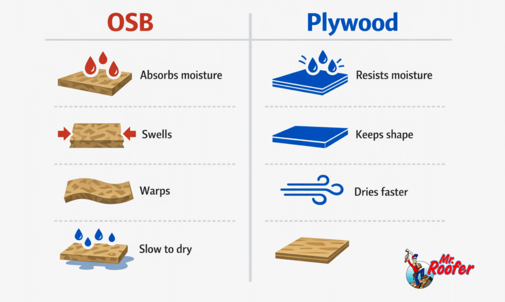 OSB vs Plywood comparison