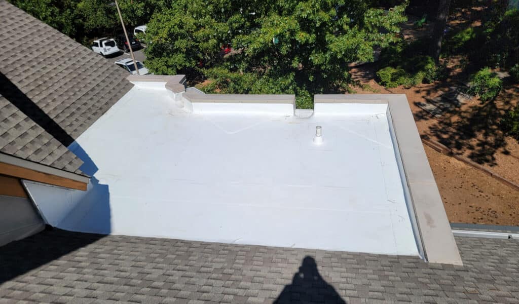 Flat roofing